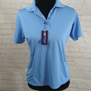 NWT Bermuda Sands Lt. Blue Golf Polo Shirt
